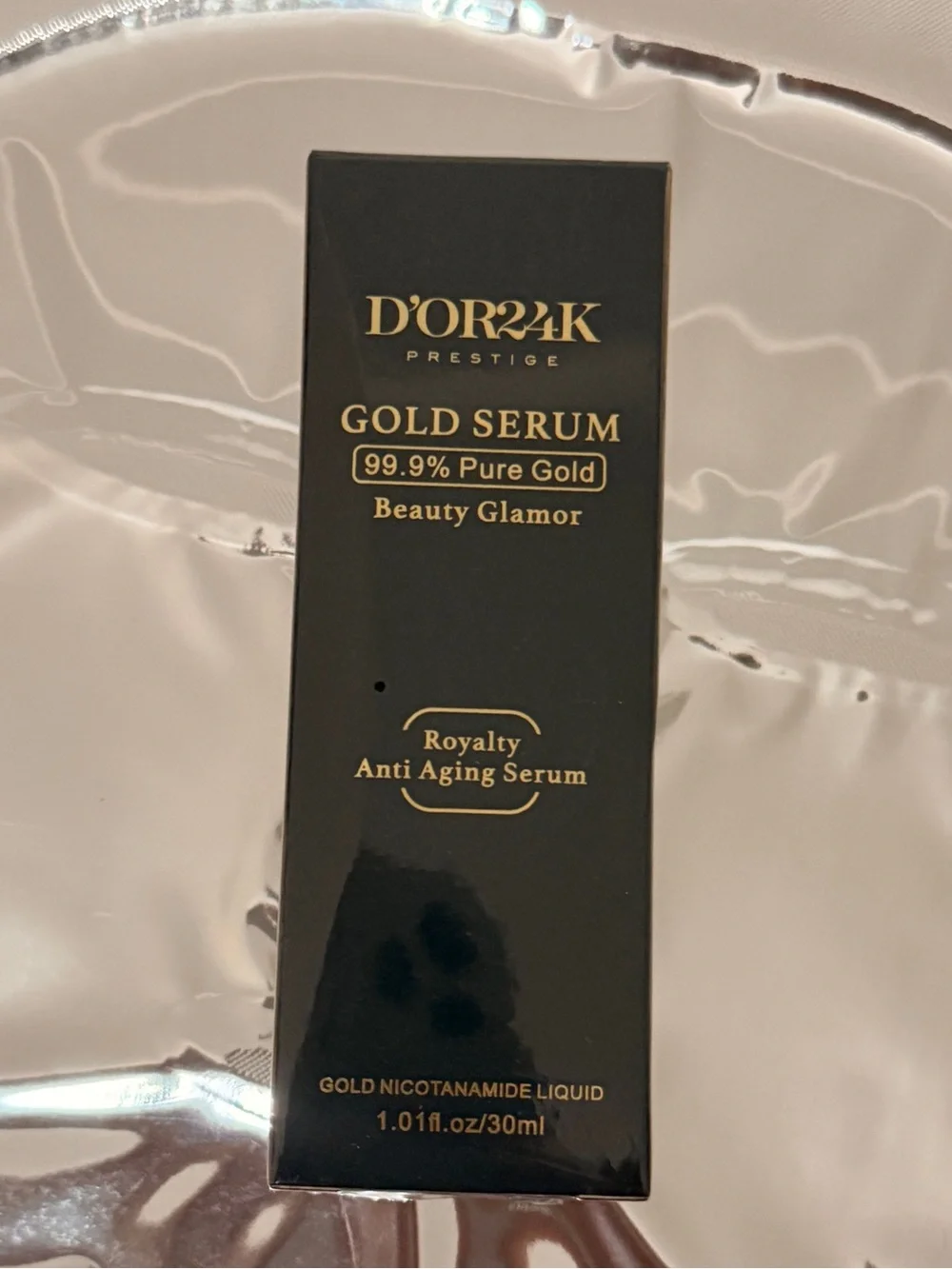 D'OR24K Prestige Gold Serum - Black & Gold Anti-Aging Treatment